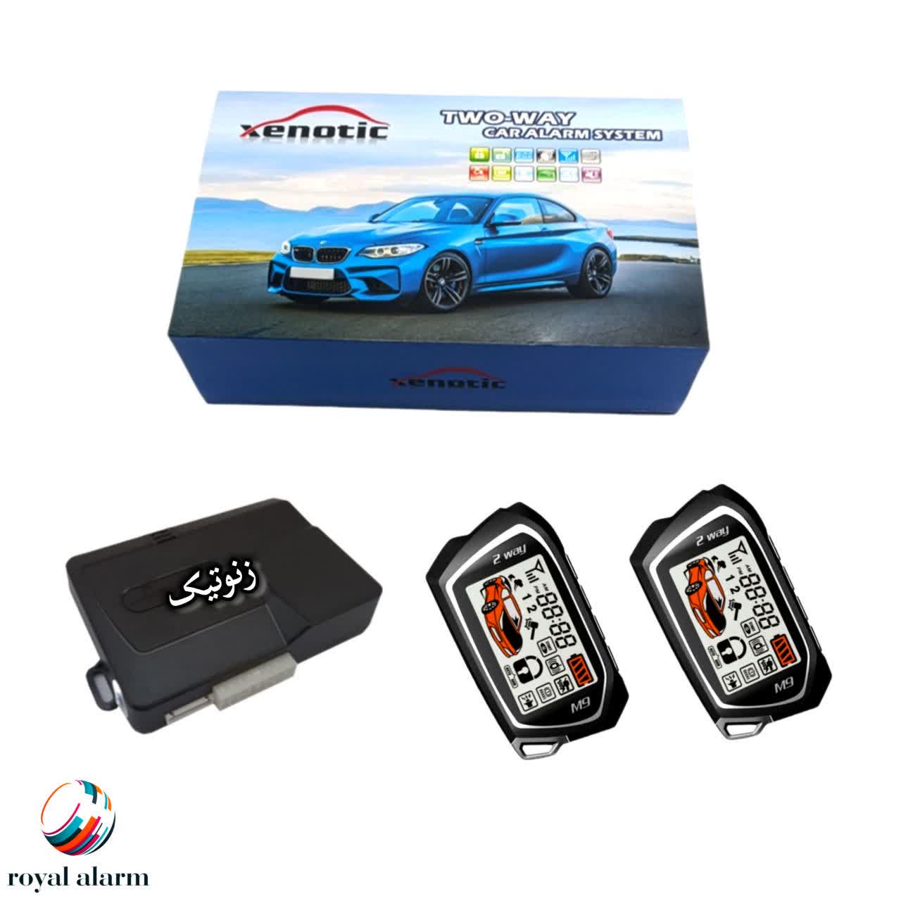 دزدگیر خودرو زنوتیک مدل M9-double کد کالا 378