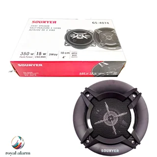 اسپیکر خودرو سانیر مجهز به تیوتر مدل GS-4074 کد کالا 317