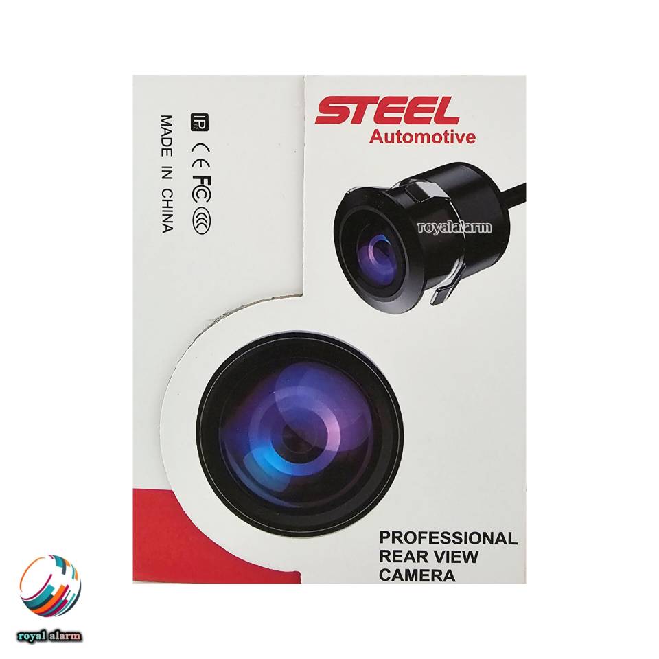 دوربین دنده عقب AHD چشم ماهی برند Steel کد کالا  282