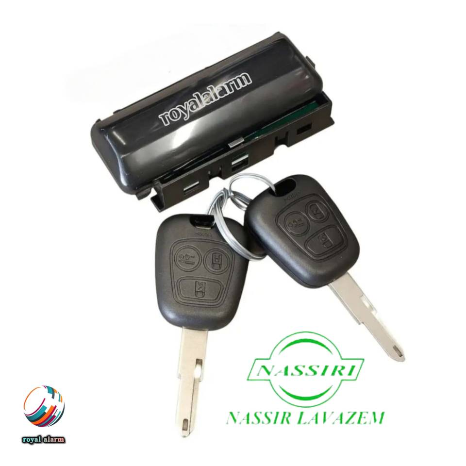 کیت ریموت سمند طرح دنا شرکت ( نصیرلوازم ) کد کالا 439